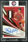 KIRK HINRICH 2020-21 PANINI IMMACULATE COLL #PA-KHI GAME-USED PATCH AUTO 31/50