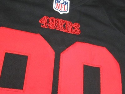 Jerry Rice #80 San Francisco 49ers Team Game Men's Jersey Black | eBay