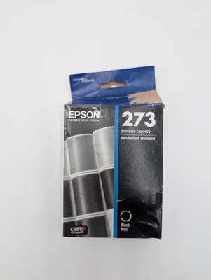 Genuine Epson 273 T273020-S Black Ink Cartridge XP-520 600 610 620 800 EXP 2020