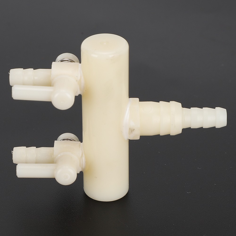 2PCS Plastic Splitter Valve Easy Operation For Aquarium Fish Tanks Accessory Use