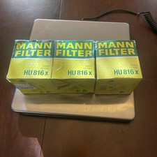 Bmw Oil Filter 11 42 7 541 827 Mann Hu816x 3 Pack
