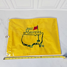 マスターズ2001 旗 額付き Golf Original Vintage Sports Pennants and Flags for sale | eBay