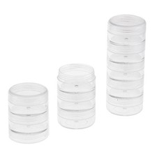 2 Set 5 Layers Stackable Screw Containers Storage Box