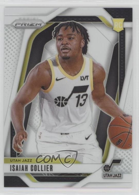 2024-25 Panini Prizm White Prizm /175 Isaiah Collier #227 Rookie RC