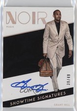 2019-20 Panini Noir Showtime Signatures 39/49 Grant Hill #SWS-GHI Auto HOF 6fs