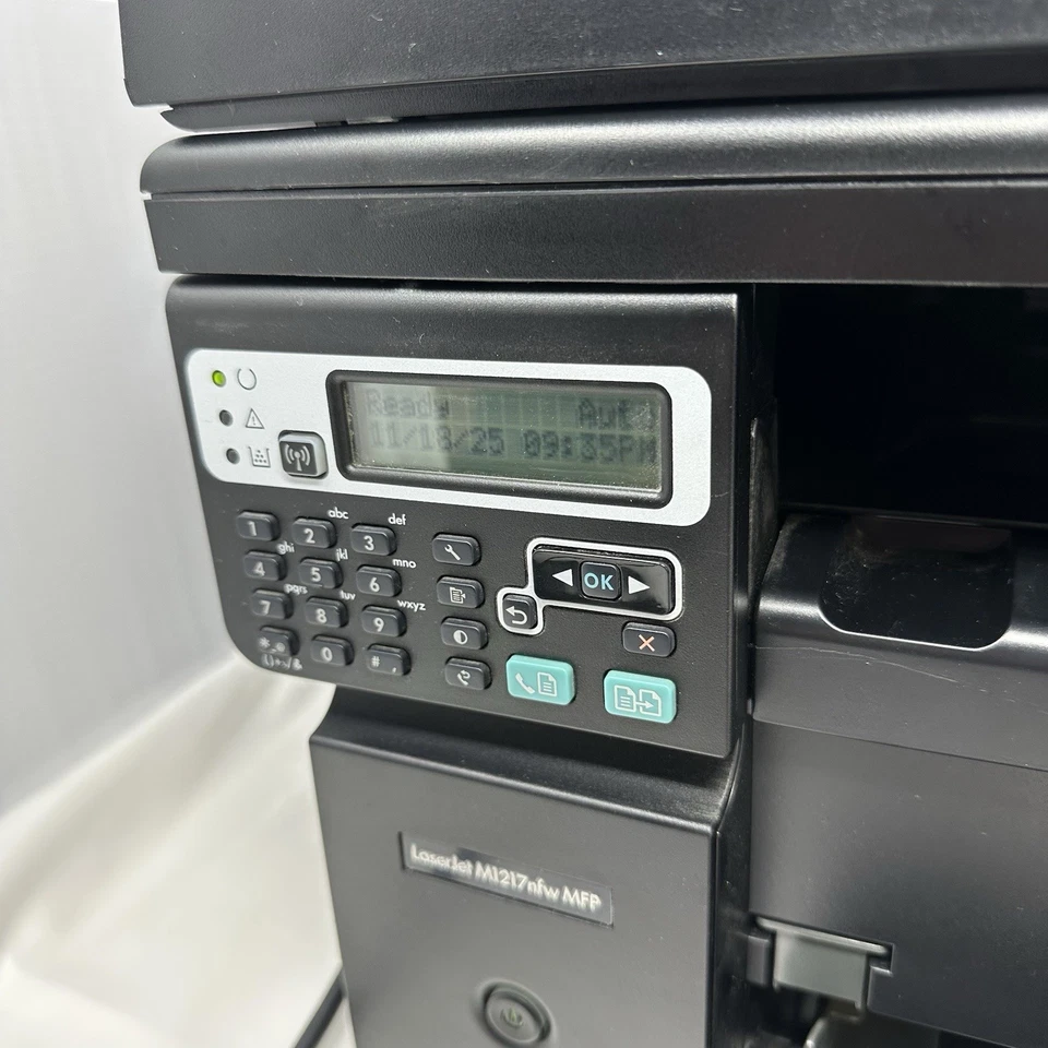 HP LaserJet Pro M1217nfw MFP All-In-One Laser Printer (Tested & Working) - Image 3 of 4