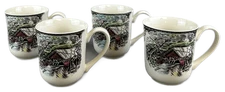 Johnson Brothers Friendly Village Mug Coffee Cocoa England 1883 Set of 4