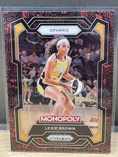 2024 Panini Prizm Monopoly WNBA Red Classic Icons Prizm Lexie Brown