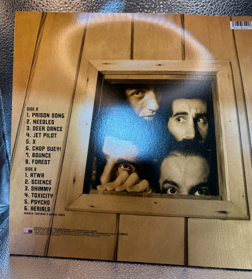 System Of A Down – Toxicity 2018 American Recording Vinyl LP Album Reissue - Image 4 of 4