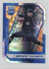 2021 Panini Elite Extra Edition Aspirations Die-Cut 21/85 Anthony Solometo 0q3