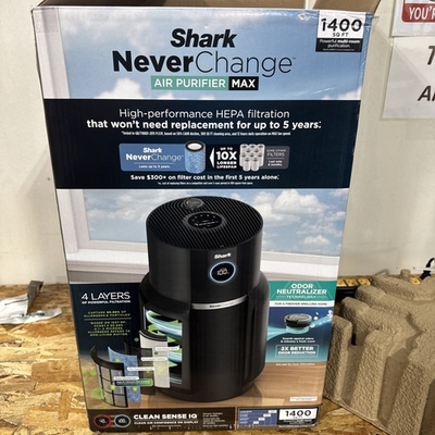 #ad shark never change air purifier max HP 305 $150.00