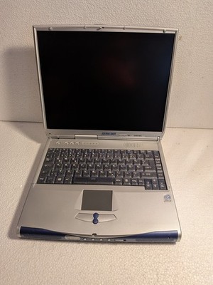 Gericom M6-T 1200MHz Retro Laptop Windows XP Pentium III Notebook