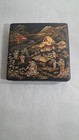 Antique Presentation Box, Japanese, Lacquered, Hand Painted, Oriental, Victorian