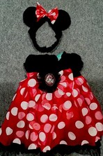 Disney Minnie Mouse Baby Costume Size 6 12 Months Excellent Condition