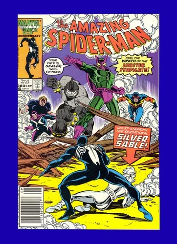 Amazing Spider-Man #280 1st App of Sinister Syndicate - Black Suit - 1986 VF/NM