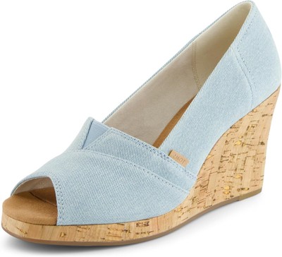 TOMS Women's Classic Espadrille Wedge Sandal