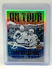 Tampa Bay Lightning - Kucherov/Hedman - 24/25 UD Series 2  - On Tour Black SP