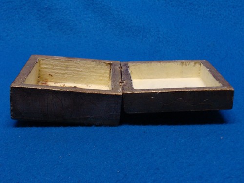 Vintage Italian Florintine Wooden Decorative Box 4" x 4" x 1 7/8" Used - Picture 15 of 23