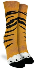 Good Luck Sock Women's Tiger Feet Socks - Fun & Comfy, Sizes 5-9