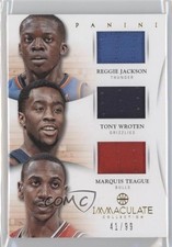 2012 Panini Immaculate Trios Materials 41/99 Tony Wroten Marquis Teague #54 1b8