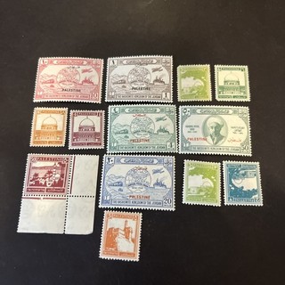 13 Old Better Palestine MNH/MH British Colony Stamps 84260