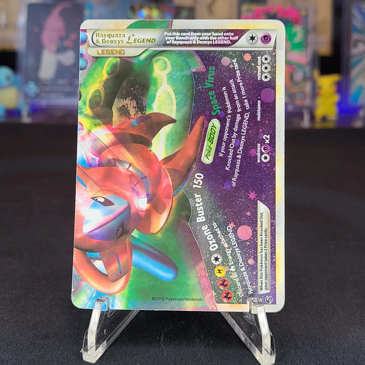 Rayquaza & Deoxys Legend Pokémon TCG Cards for sale | eBay
