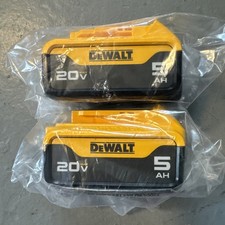 DEWALT DCB205-2 20V MAX Premium Lithium-Ion 5.0Ah Battery Pk 2 Pack 2026