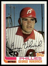 1982 Topps #389 George Vukovich NRMT+