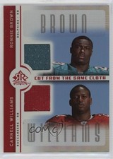 2005 Reflections Cut from the Same Cloth Ronnie Brown Cadillac Williams 5t8