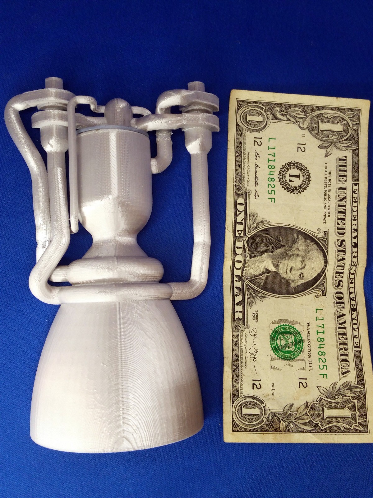 Cutaway Rocket Engine Display Model