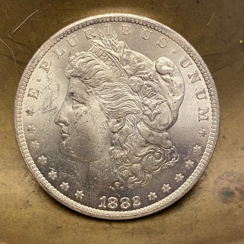 1882 CC BU GEM MORGAN SILVER DOLLAR UNC U.S. MINT RARE KEY COIN