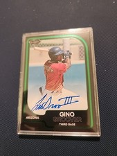 Gino Groover Auto Arizona Diamondbacks Green Border Lumin 1/25