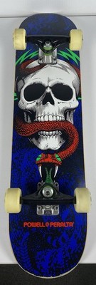 Powell Peralta Skull & Snake One Off Royal Blue Birch Complete Skateboard 7.75