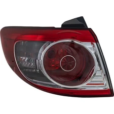 Tail Light Assembly For 2010-2012 Hyundai Santa Fe Left Side Outer Body Mounted
