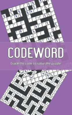 Codeword Crack the Code to Solve the Puzzle - Book 2 -  NEW Backpack Fun Pr 2021