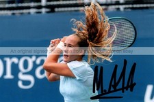 Mirra Andreeva Tennis Player Signed 7.5 x 5 Photograph *With COA*