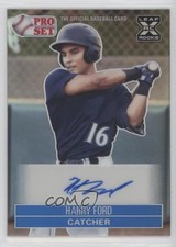 2021 Leaf Pro Set Metal 1991 Base Blue Rainbow /35 Harry Ford #PS1-HF1 Auto 11qz