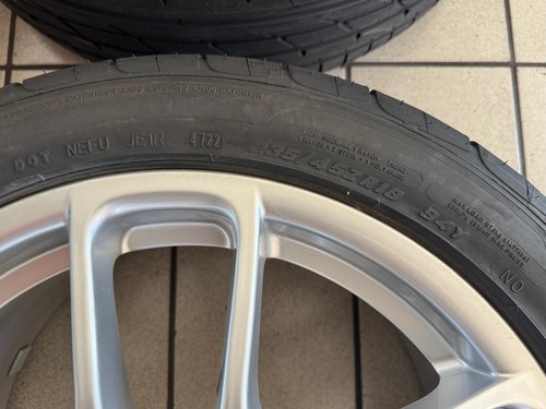 Satz 4 Original Porsche 718 Alufelgen 18" halbneu + Reifen + Sensoren - Bild 7 von 17