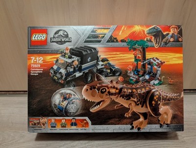 Lego 75929 Jurassic World Carnotaurus - Flucht in der Gyrosphere Dinosaurier