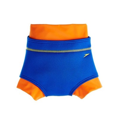 Speedo Baby Kinder Schwimmwindel Badehose Schwimmhose,Blau, 80 cm (9-12 Monate)