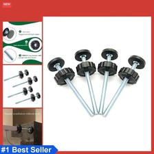 Baby Gate Spindle Rods 8mm 4 Pack Extra Long 4.8 Inch Replacement Hardware