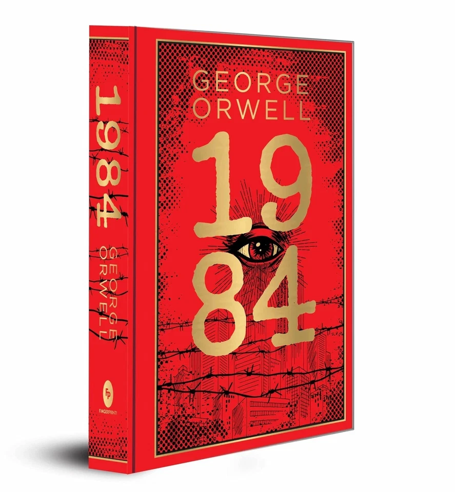 1984 (Deluxe Hardbound Edition) (HARDCOVER) by George Orwell - Image 2 of 3