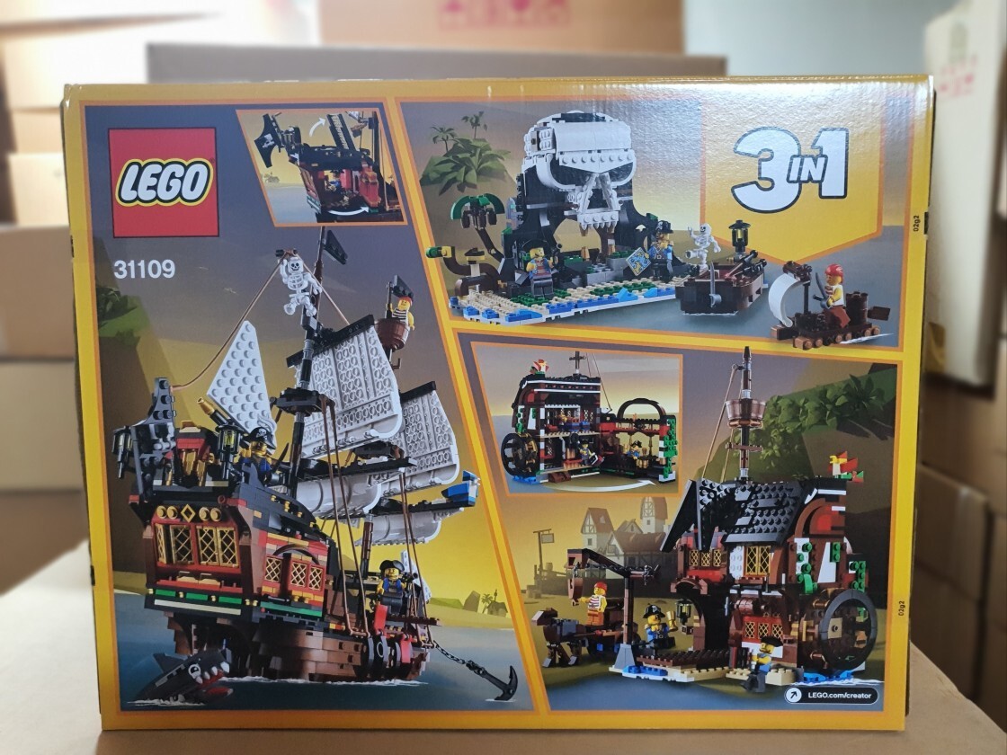 Lego 31109 Pirate Ship 1260pcs Expedited Shipping - Sealed | eBay