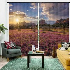 Primary School Sessions 3D Curtain Blockout Photo Printing Curtains Drape Fabric
