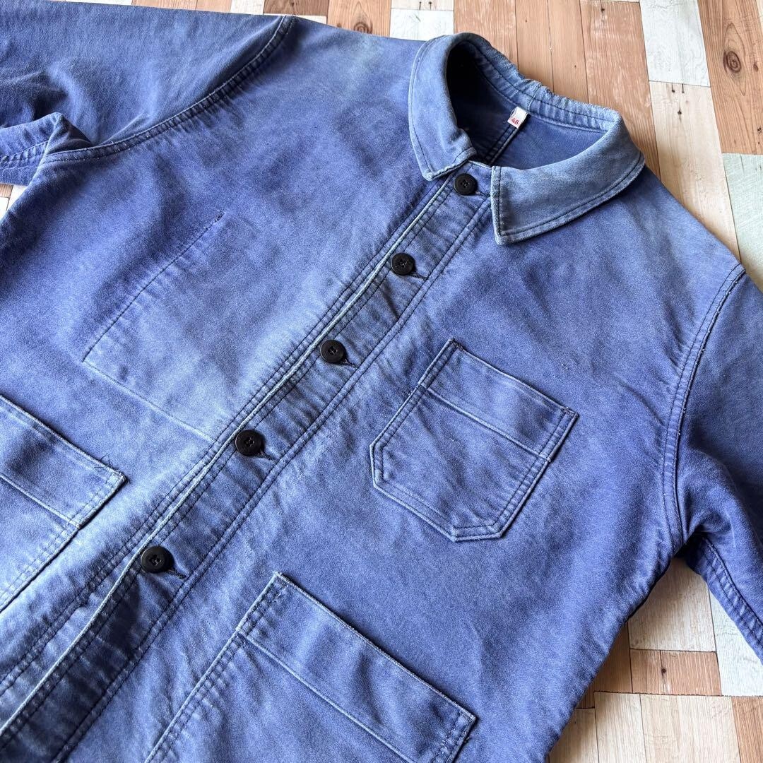 50s 60s Le Mont St Michel モールスキンジャケット 48 50S 60S Le Mont St Michel Moleskin Jacket 48 | eBay