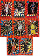 2021-22 Panini Donruss Basketball 8 Card Orange Laser Lot with Rated Rookies NM