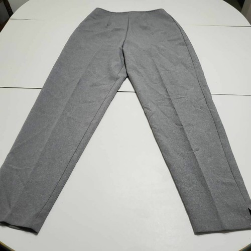 Womens Dress Career Pants Gray 