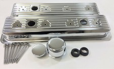 1987-00 Sb Chevy Vortec Gmc 305 5.0l 350 5.7l Valve Covers Center Bolt Chrome