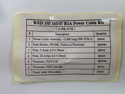 Kit de cables MACOM U-PK-2732 - KRD 103 143 47 - Imagen 7 de 7