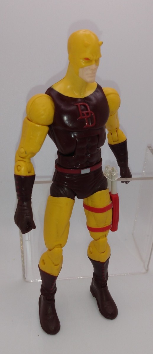Hasbro 2007 Marvel Legends Yellow Suit Variant Daredevil 6